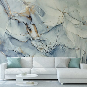 Marble Peel and Stick Wallpaper: Removable Canvas, Non-Woven & Textile Options
