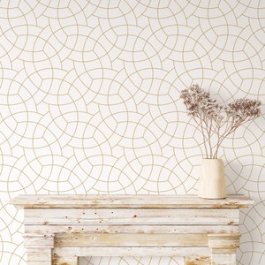 Wallpaper, Removable Wallpaper, Peel and Stick Wallpaper, Geometric Wallpaper, Room Wall Decor, Home Decor, Wall Decor, Wall Art Printable