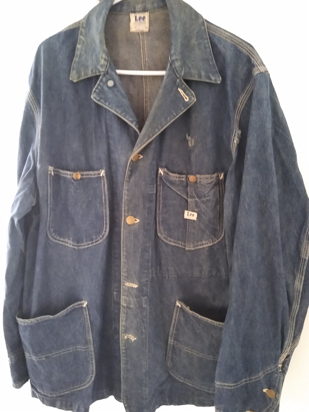 Lee Coveralls Original Long L Buttons Etsy