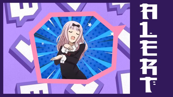 Twitch alert - Custom Anime alert