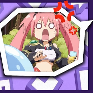 Anime girl shocked Twitch Alert with sound!
