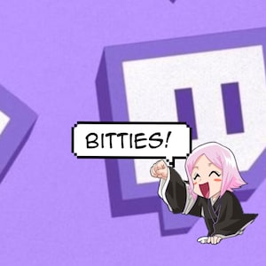 5 Anime Twitch alertz - (follower, sub, tips, bits, gift sub) pack -  no audio
