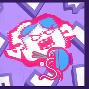 Glitch Pop Full Screen Alert! + Sound