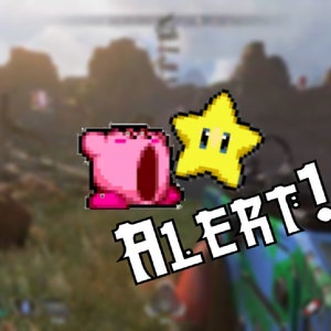 Twitch alert - Kirby Eats a Mario Star!