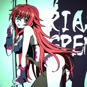 Anime Highschool dxd pole intermission loop for OBS (muted)