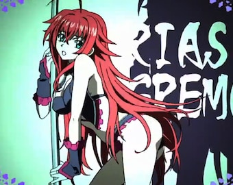 Anime Highschool dxd pole intermission loop for OBS (muted)