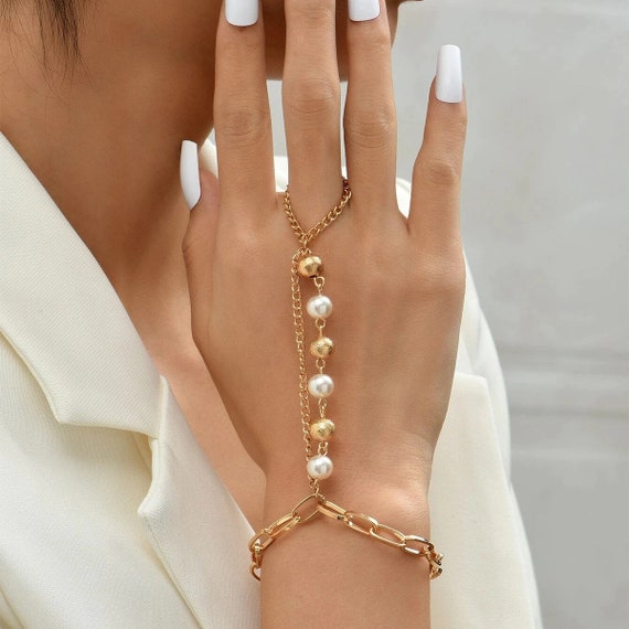 Ring Bracelet Butterfly Rings | Bracelet Finger Gothic | Bracelet Finger  Ring - New - Aliexpress