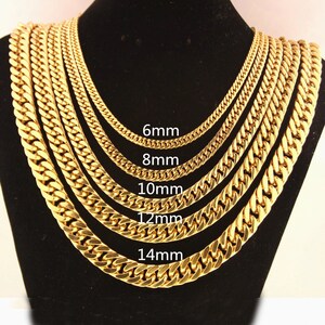 12mm Cuban Link Chain Thick Cuban 