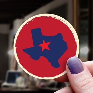 Texas Sticker! 100% Waterproof Texas Vinyl Decal Ships for Free with Tracking!