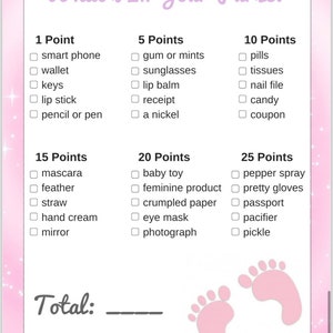 Girl Baby Shower Games
