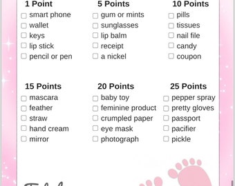 Babyshowerspellen voor meisjes