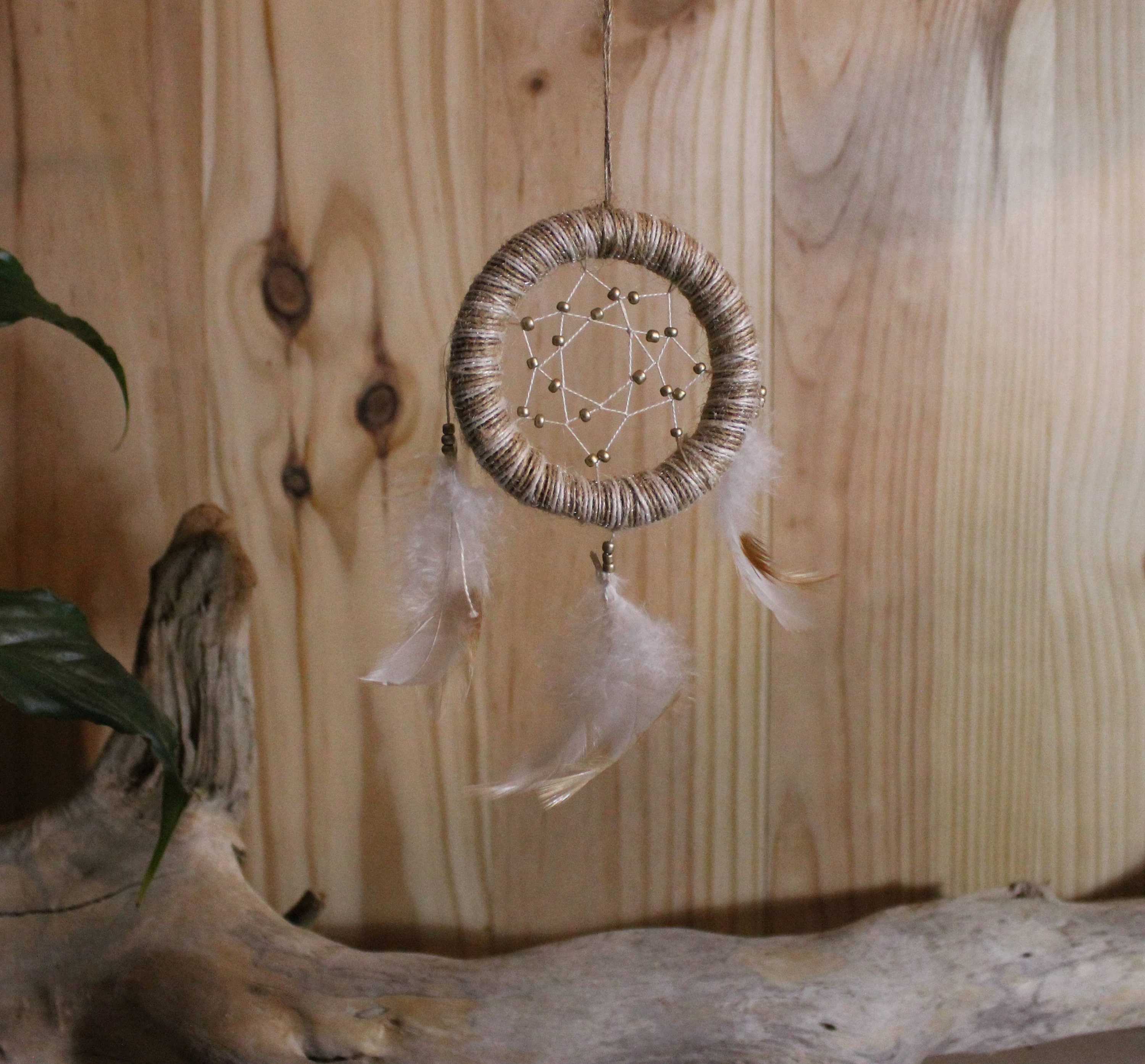 Attrape Rêve Cordage et Plumes