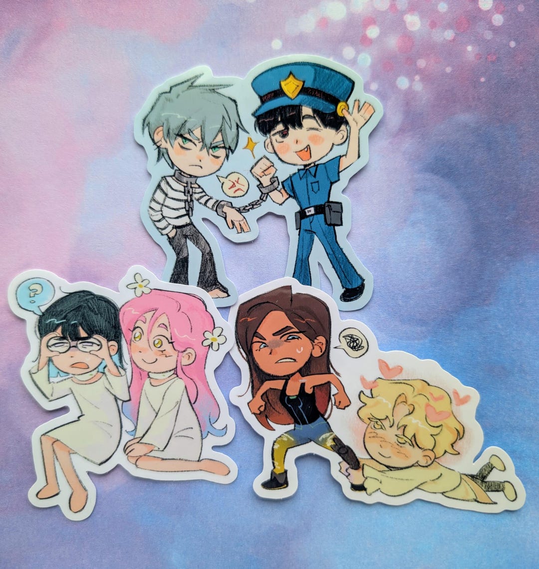 Alien Stage Stickers | Mizisua, Hyuluka, Ivantill - Etsy