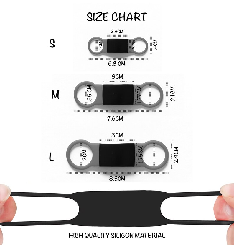 Slide on Dog Tag for Collar Personalized Silicon Custom Dog Etsy