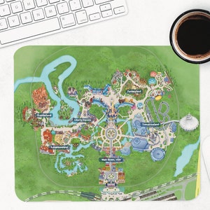 Theme Park Inspired Mouse Pads