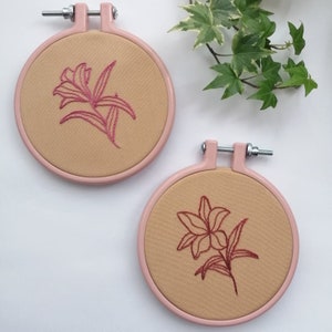 Beginner embroidery flowers pdf for download or stick and stitch water soluble transfer patch easy  beginner embroidery flowers template