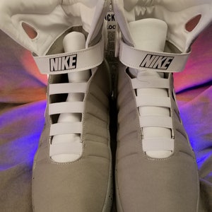 Back To The Future Air Mag Shoes with Glow Straps Prop Costume image 4