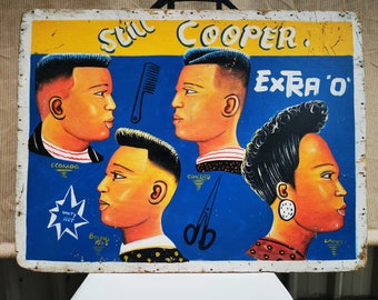 African Barber Sign | Etsy