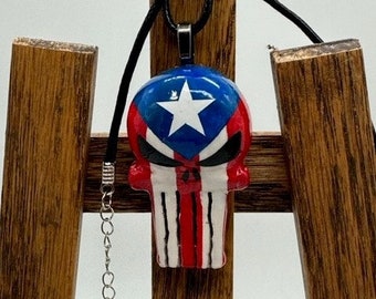 PR Pendant - Punisher Head