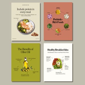 FREE Nutrition Coach Instagram Templates | 5 Canva Templates for Health Coaches (Free Download)