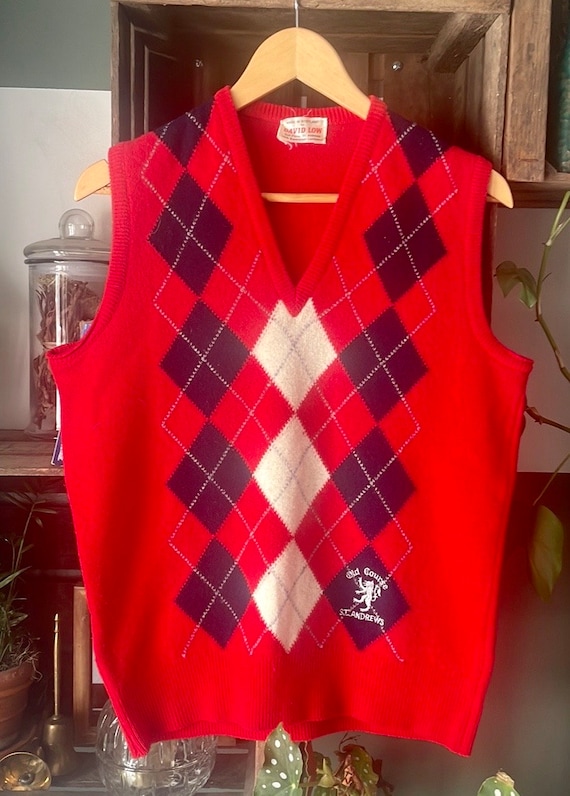 VTG David Low Lambswool Vest