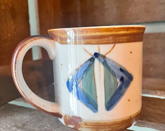 Studio Pottery Speckled Stoneware Mug