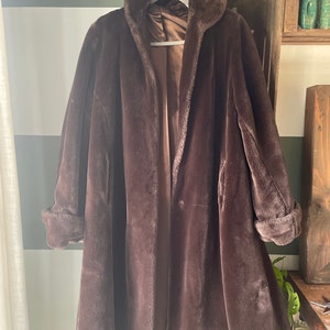 1960’s Cloud No. 9 Vintage Faux Fur Coat