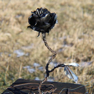 Scrap Metal Rose