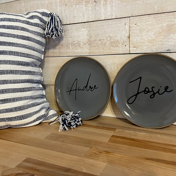 Custom Dinner Plates Etsy