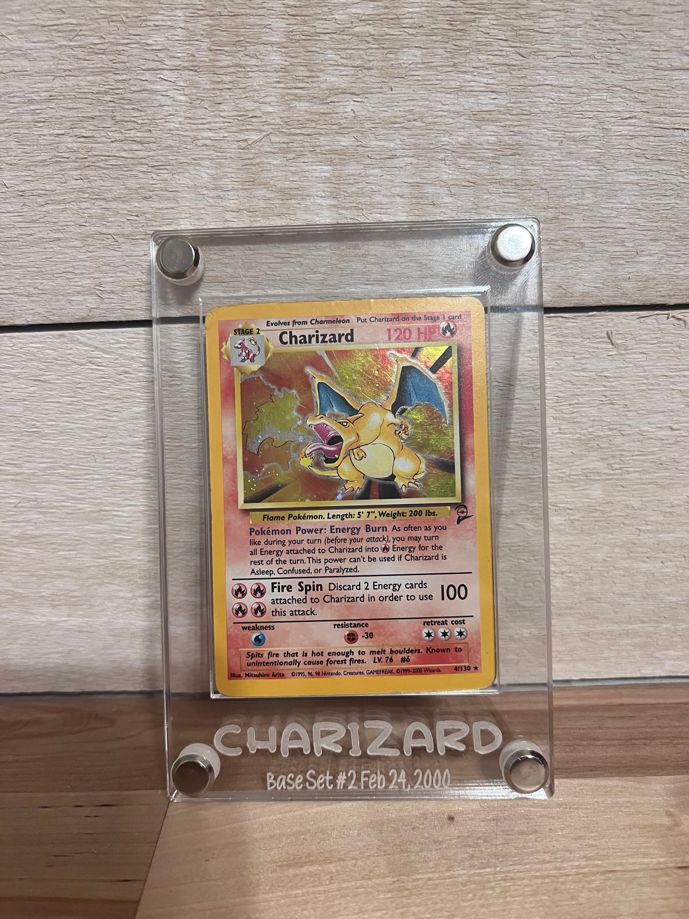 Custom Standard Size Trading Card Display Cases Etsy