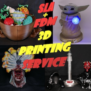 FDM/SLA 3D Printing Service