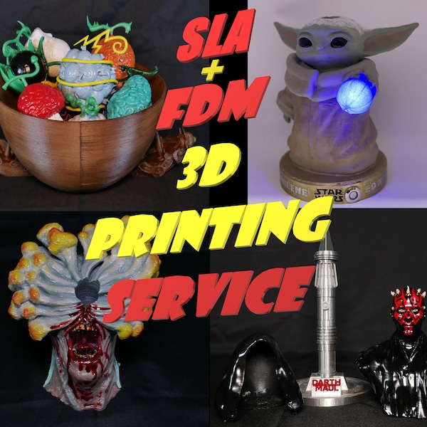 FDM/SLA 3D Printing Service