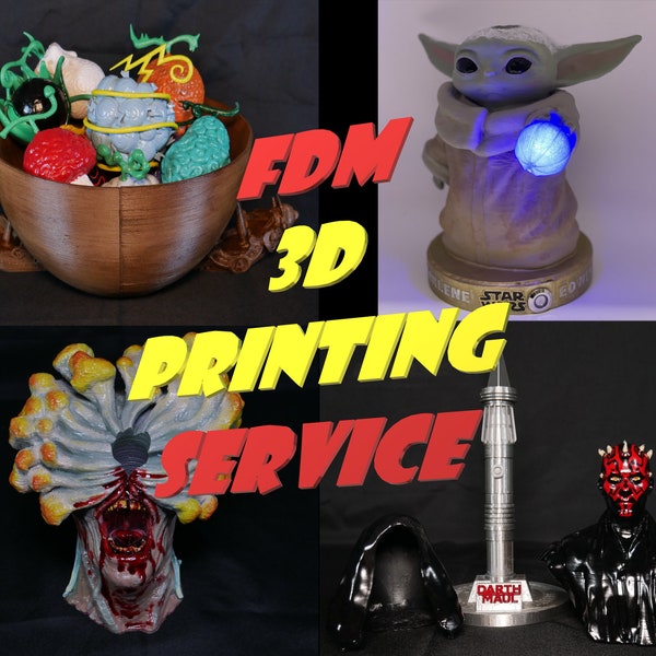 FDM/SLA 3D Druckservice