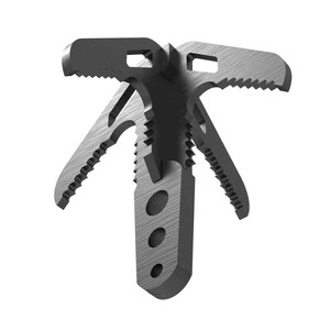 Collapsible Grappling Hook, 3mm Sapper Cat for Demining, Compact Tactical Tool