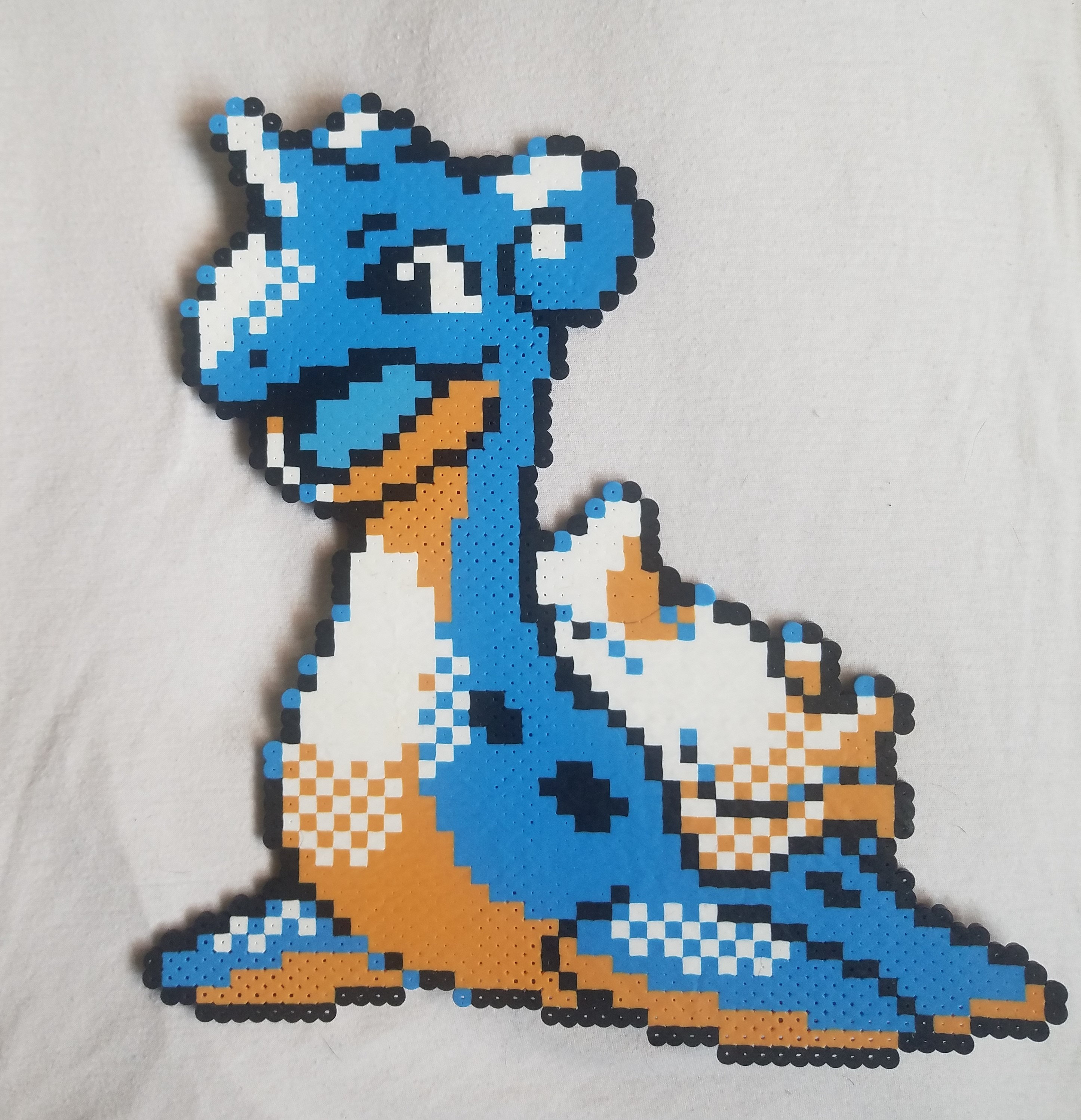 Retro Lapras Pokemon Perler Bead Sprite - Etsy Canada