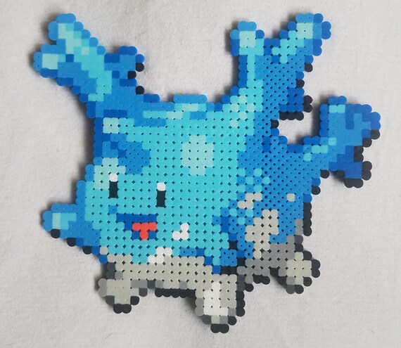Shiny Corsola Pokemon Perler Bead Sprite - Etsy