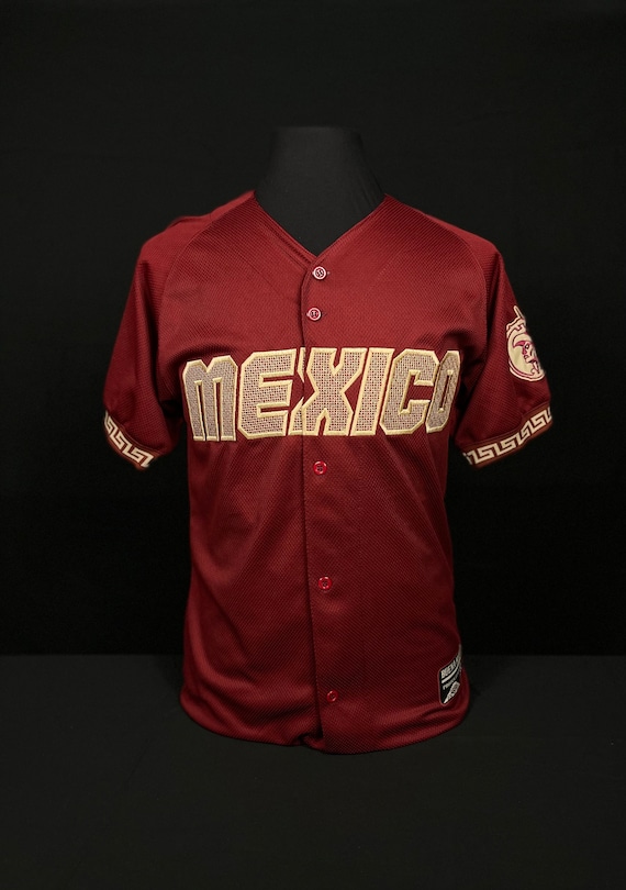 Mexico Jerseys Burgundy Casaca De Mexico Verde Oscuro Free Shipping and Free Decal Included Etsy
