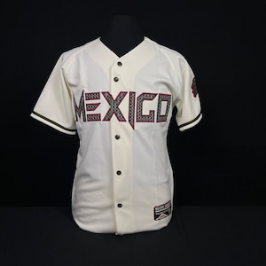 Mexico Baseball White Jersey Aztecas 2023 - Casaca de Mexico excellente calidad - great quality free shipping and free sticker included!