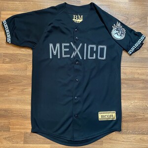  MadStrange Soccer Mexico Black Jersey 2022 (3XL