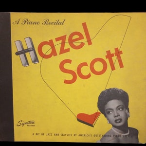 Hazel Scott A Piano Recital 4 x Shellac, 10&quot;, 78 RPM , Album Extraordinarily unique!
