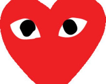 comme des garcons logo patch