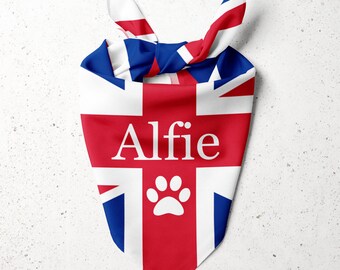 union jack dog coat