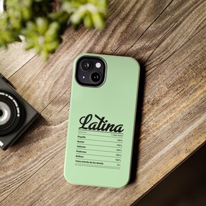 Latina iphone case - Orgullo latino - Fuerza de las mujeres latinas - Latina Style - Customizable iPhone Case