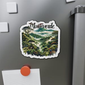 Monteverde Magnet Costa Rica Souvenir Pura Via Magnets