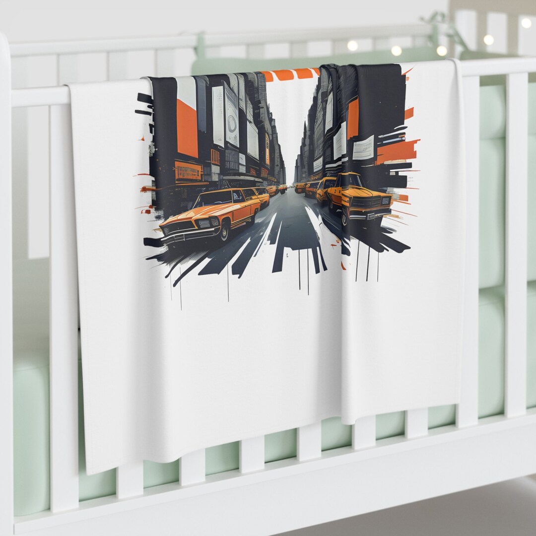 New York City Usa Baby Swaddle Blanket Wrap Light NYC Vacation New York