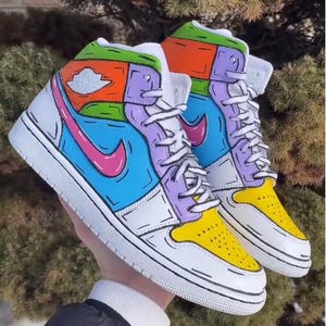 color block shoes nike