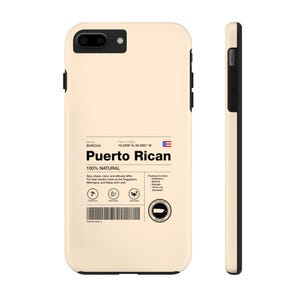 Puerto Rican Package Tough Mobile Case for iPhone Light