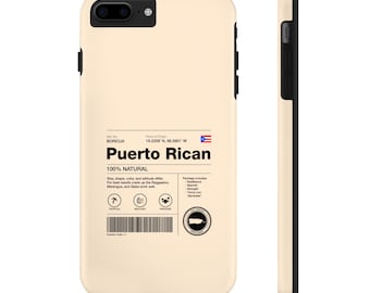 Puerto Rican Package Tough Mobile Case for iPhone Light - iPhone Puerto Rica Cellphone Case - Boricua iPhone