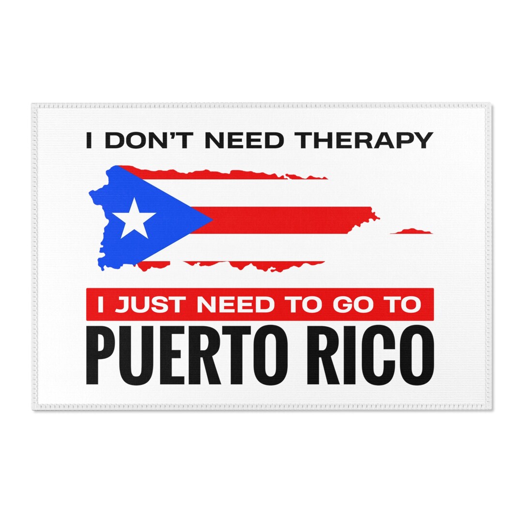 Puerto Rican Rug Puerto Rico Area Rug Boricua PR Flag Etsy