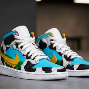 cow print low jordan 1